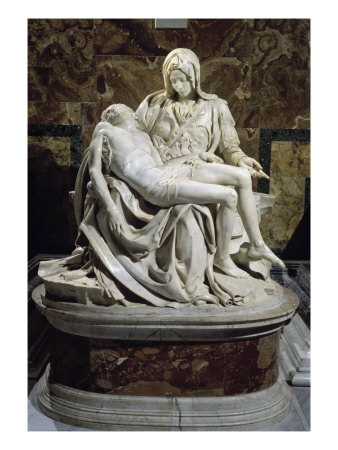 مكتبة ترانيم الصلب والقيامة Michelangelo-buonarroti-pieta